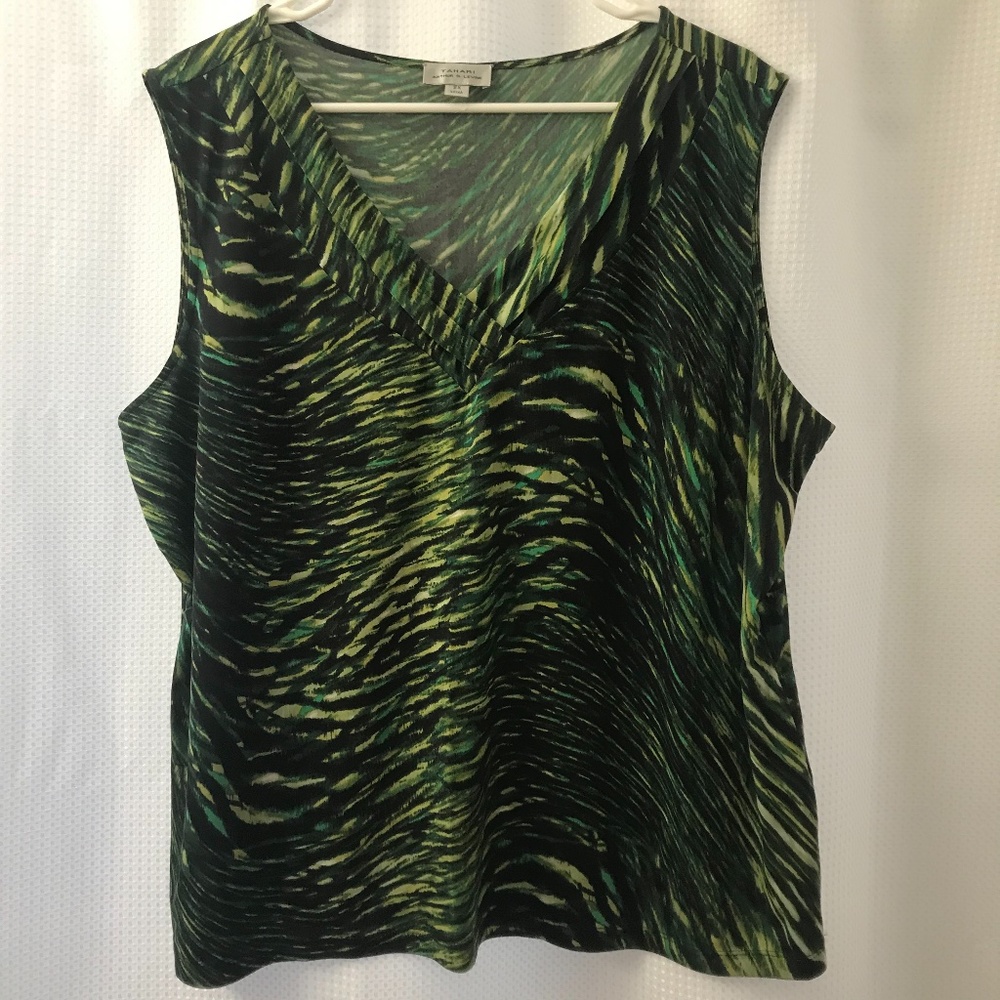 Tahari Sleeveless Blouse